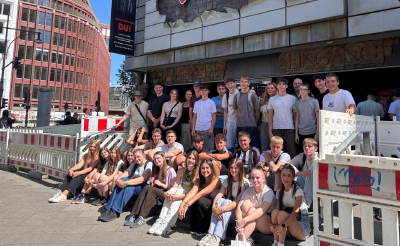 Klasse 10 beim Berlin Dungeon